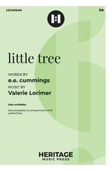 little tree SA choral sheet music cover